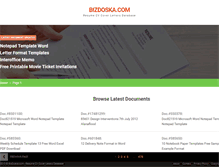 Tablet Screenshot of bizdoska.com
